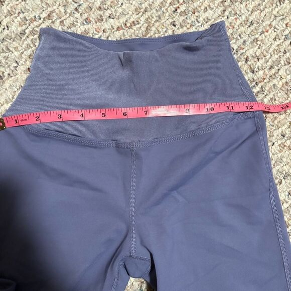 Beyond Yoga Ready or Not Dusty Violet High Waist Biker Shorts- Size Small - Picture 9 of 9